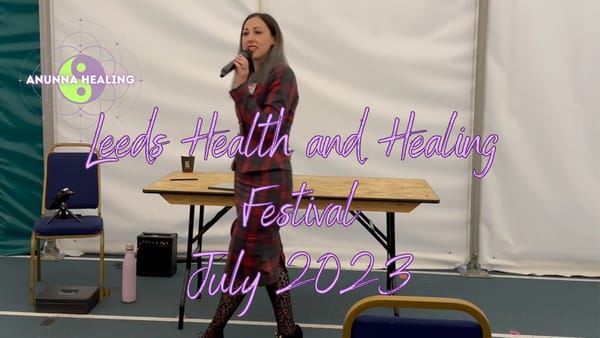 Live Talk & Hypnosis Demo at Leeds Health & Healing Festival