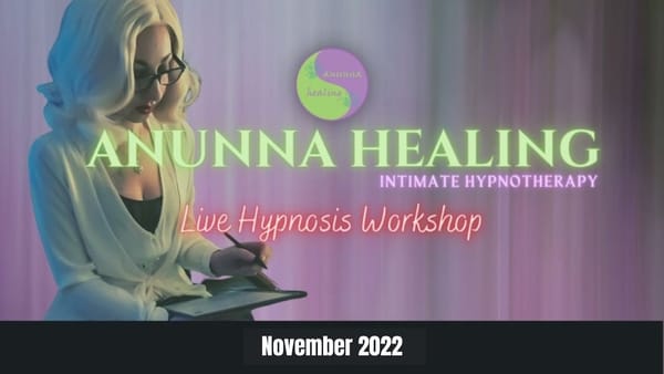 Live Hypnosis Workshop November 2022